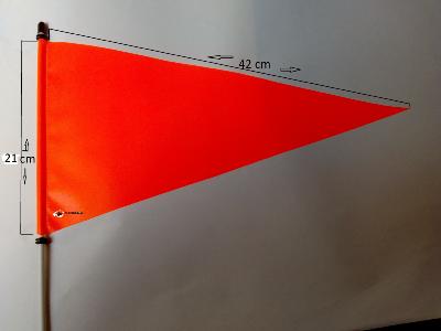 Fanion de sécurité 100 magnetique montagnequad 130kg